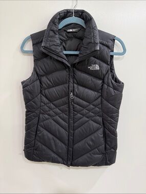The North Face Black Quilted Down Vest